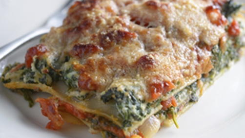 Grünkohl-Lasagne
