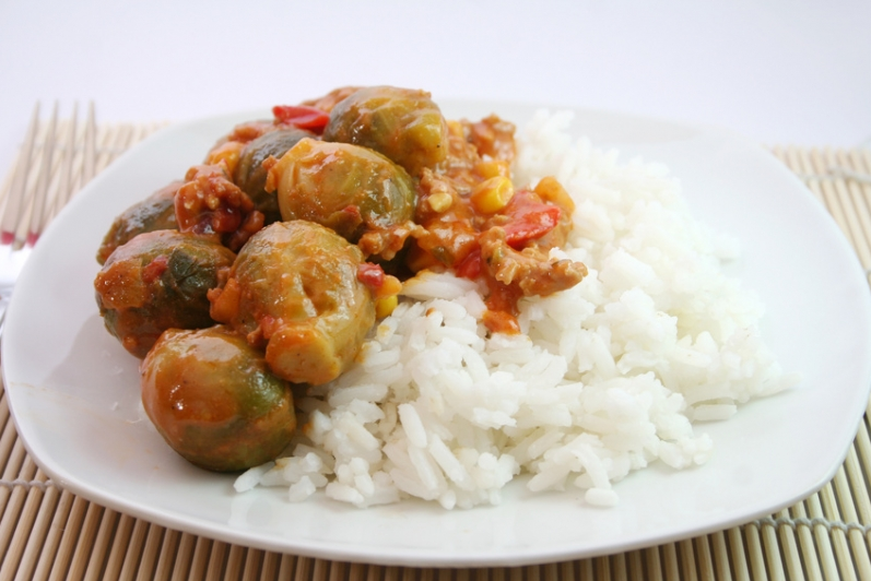 Rosenkohl-Pfanne